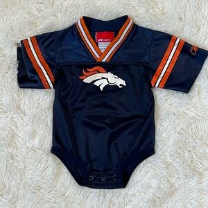 Vintage Reebok Denver Broncos Baby Jersey Bodysuit 18M NFL